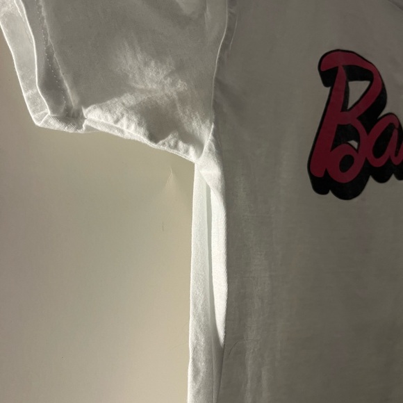 Official Mattel Barbie pink logo t-shirt - Picture 2 of 5